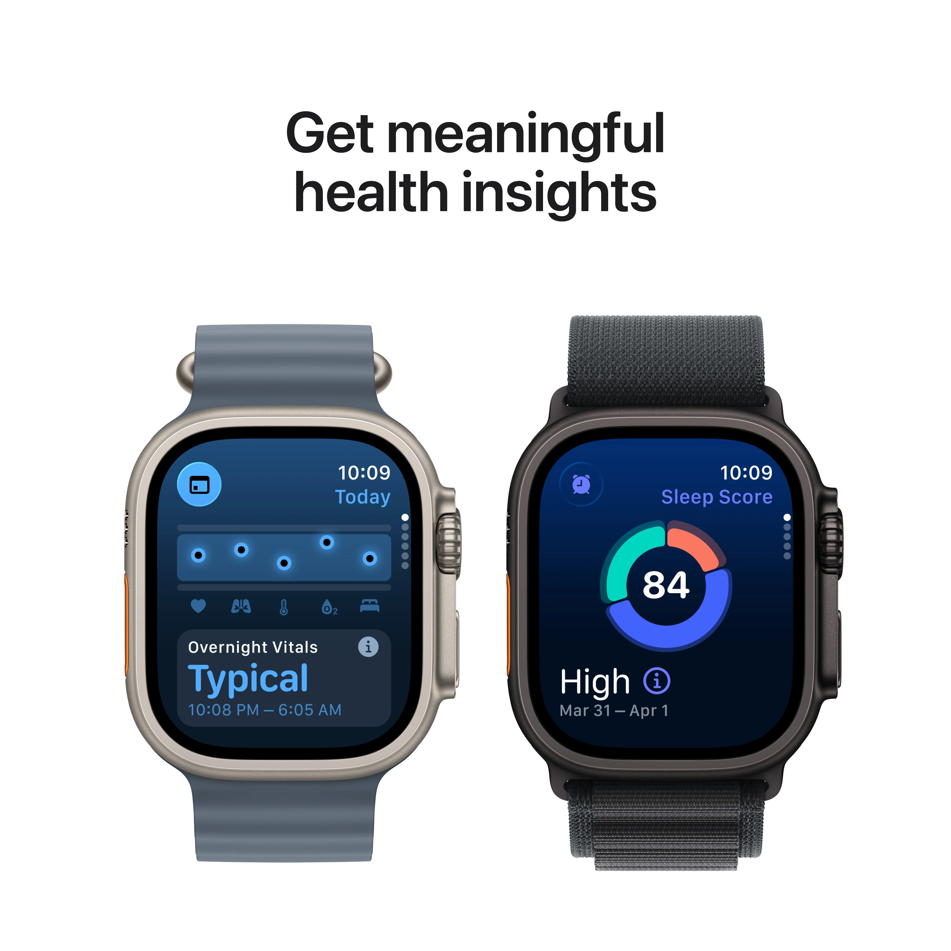 Apple Watch Ultra 3 GPS + Cellular 49mm Black Titanium Case with Black Alpine Loop - Medium - Image 7